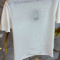 T-shirt homme confectionné en lin 100%