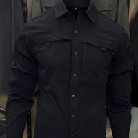 Chemise tactique à manches longues pour homme
