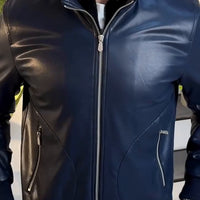 Nouvelle collection – Blouson en semi cuir