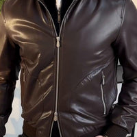 Nouvelle collection – Blouson en semi cuir