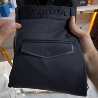 Slim Formal Black Stretch Trousers