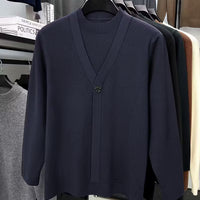 Pull à Manches Longues et Col Rond qui Ressemble à une Deux-Pièces