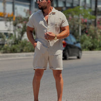 ensemble chic avec broderie