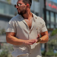ensemble chic avec broderie