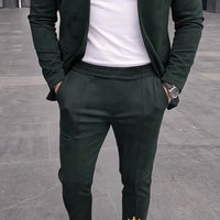 Costume classique en daim