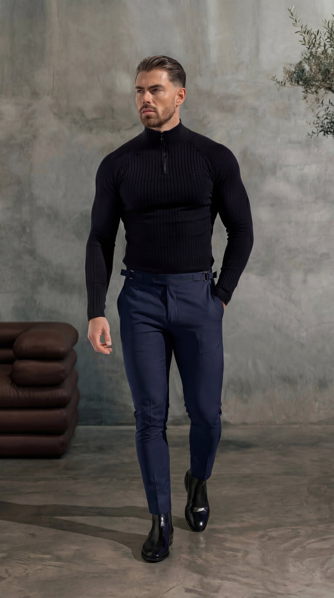 Pantalon à taille ajustable