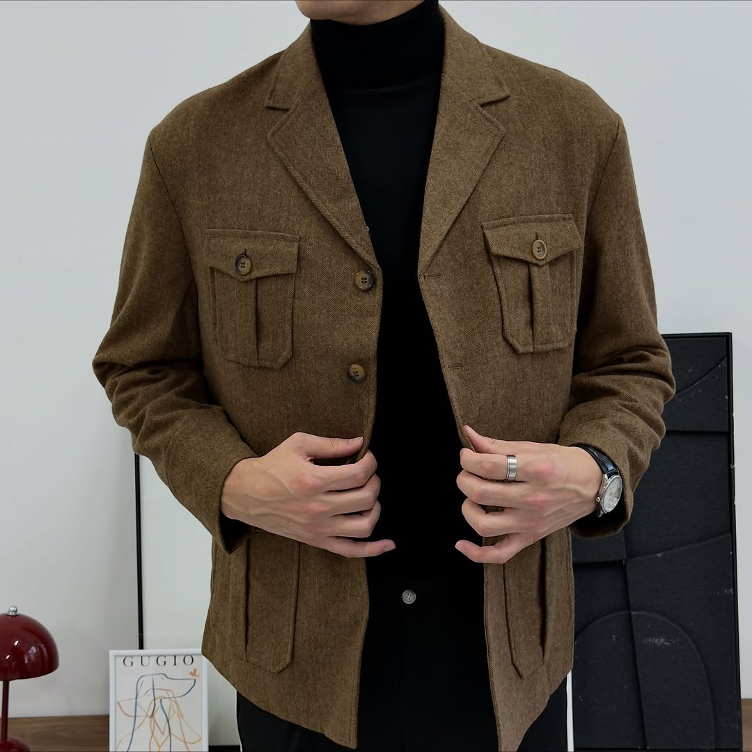 veste jacket cachemire