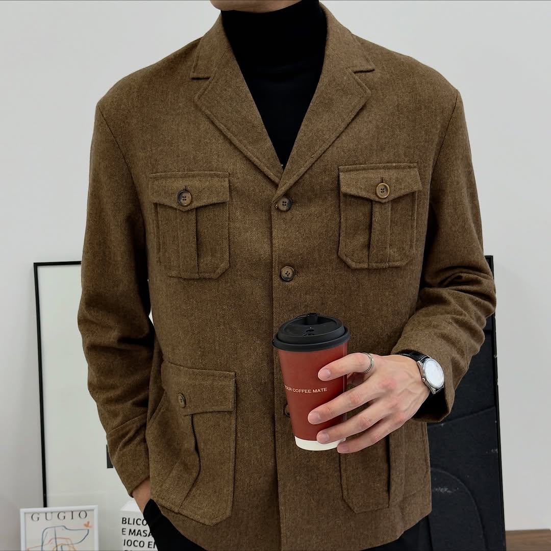 veste jacket cachemire