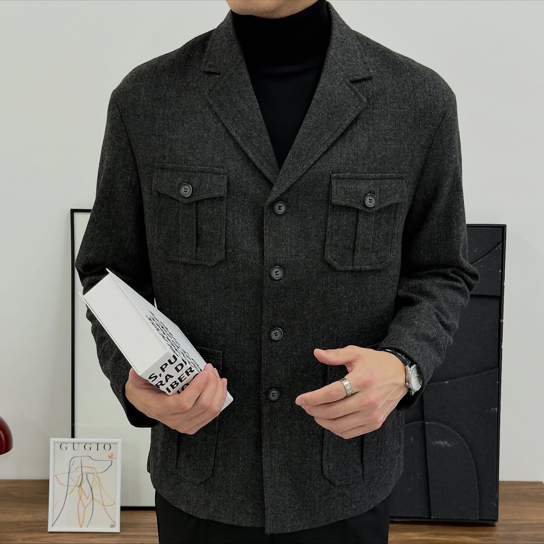 veste jacket cachemire