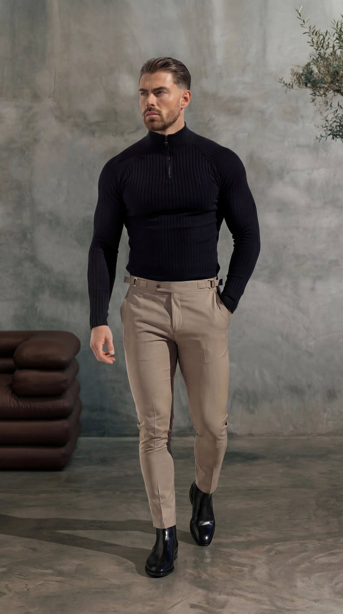 Pantalon à taille ajustable