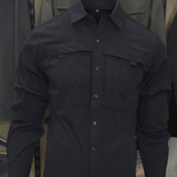 Chemise tactique à manches longues pour homme